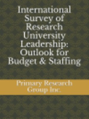 cover image of Outlook for Budget & Staffing